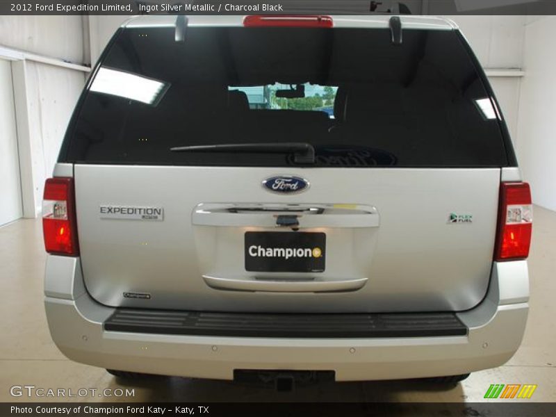 Ingot Silver Metallic / Charcoal Black 2012 Ford Expedition Limited