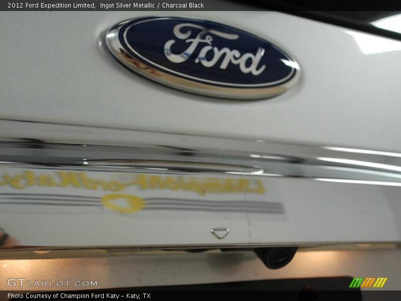Ingot Silver Metallic / Charcoal Black 2012 Ford Expedition Limited