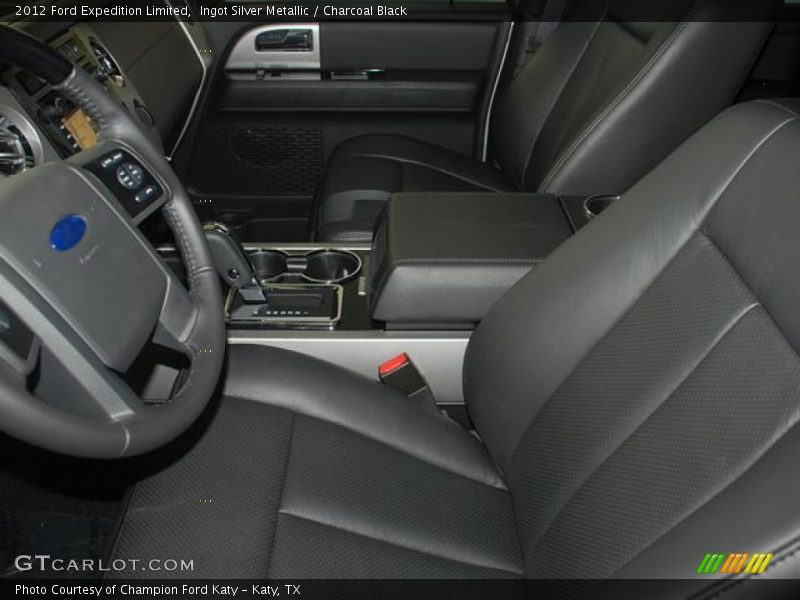 Ingot Silver Metallic / Charcoal Black 2012 Ford Expedition Limited