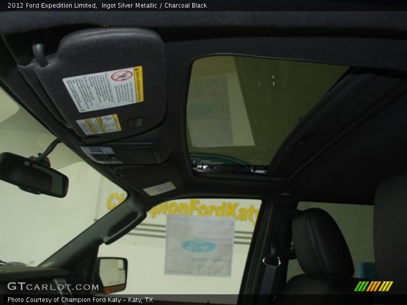 Ingot Silver Metallic / Charcoal Black 2012 Ford Expedition Limited