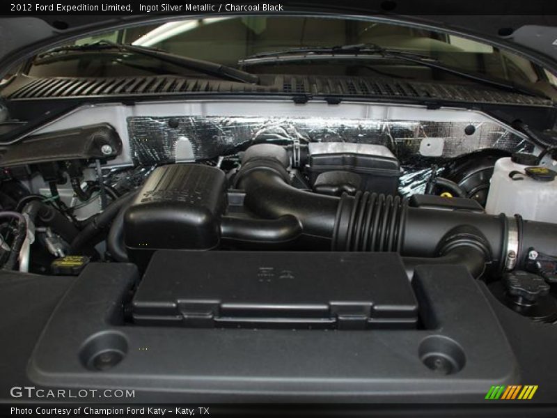 Ingot Silver Metallic / Charcoal Black 2012 Ford Expedition Limited