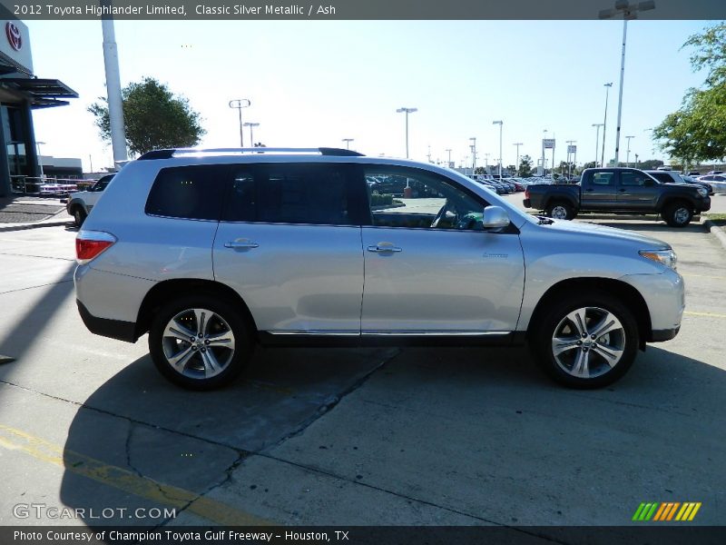 Classic Silver Metallic / Ash 2012 Toyota Highlander Limited