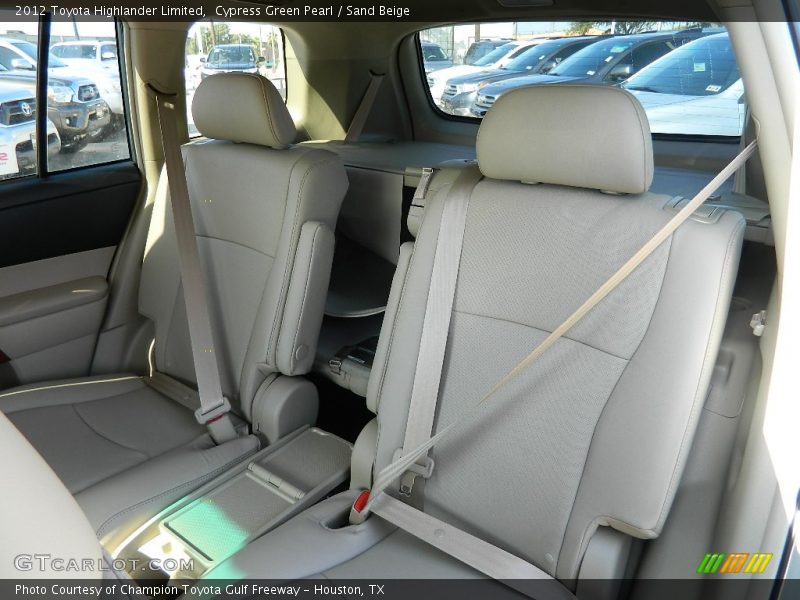 Cypress Green Pearl / Sand Beige 2012 Toyota Highlander Limited