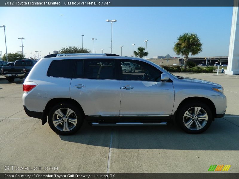 Classic Silver Metallic / Ash 2012 Toyota Highlander Limited