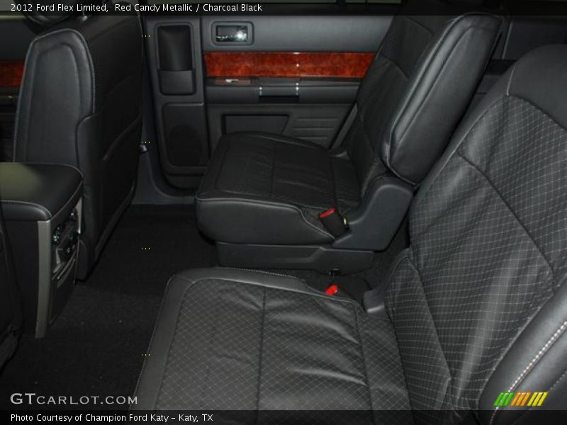 Red Candy Metallic / Charcoal Black 2012 Ford Flex Limited