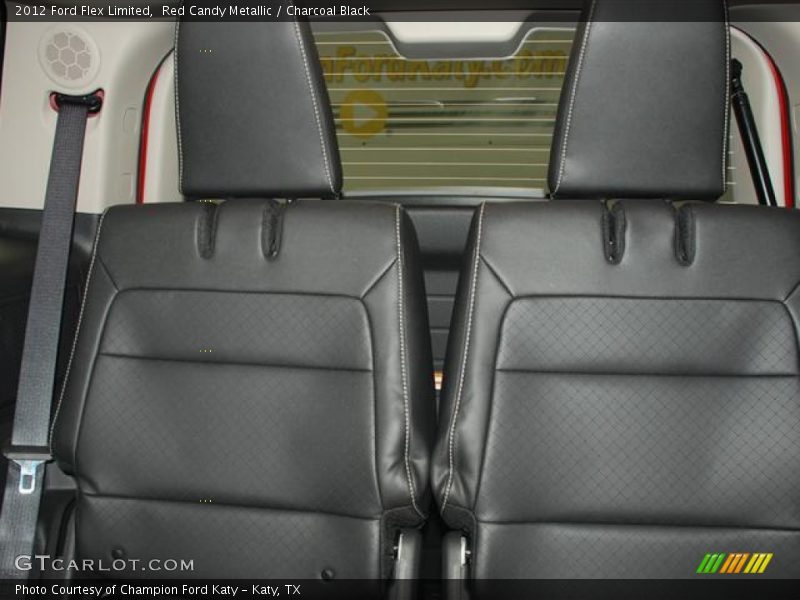 Red Candy Metallic / Charcoal Black 2012 Ford Flex Limited
