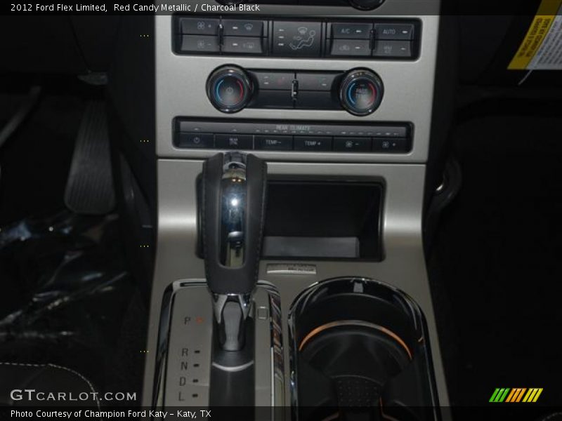 Red Candy Metallic / Charcoal Black 2012 Ford Flex Limited