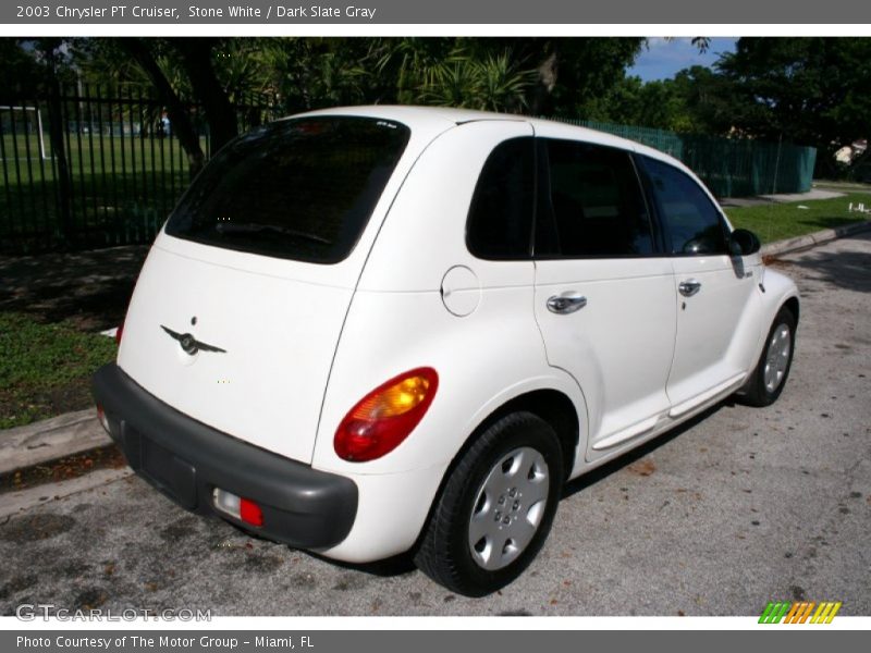 Stone White / Dark Slate Gray 2003 Chrysler PT Cruiser