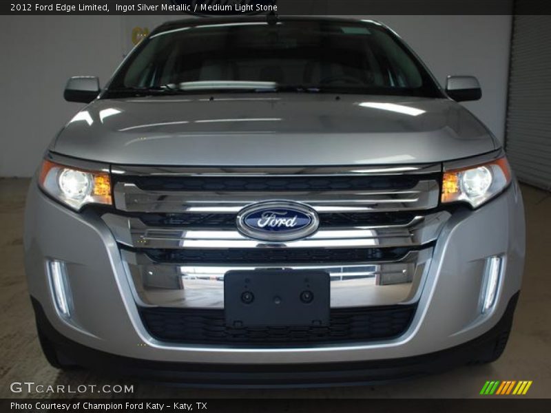 Ingot Silver Metallic / Medium Light Stone 2012 Ford Edge Limited
