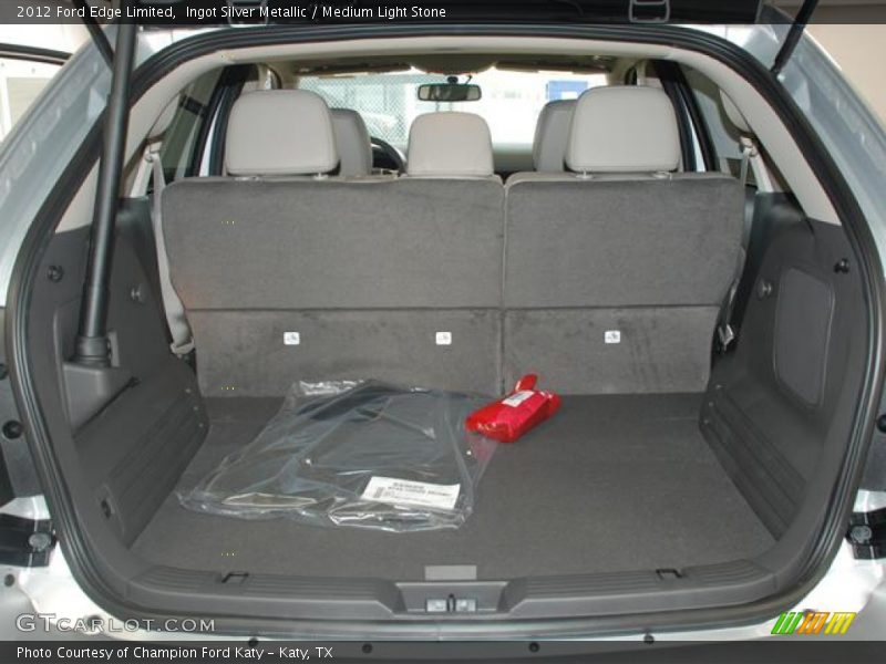 Ingot Silver Metallic / Medium Light Stone 2012 Ford Edge Limited