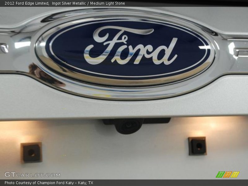 Ingot Silver Metallic / Medium Light Stone 2012 Ford Edge Limited