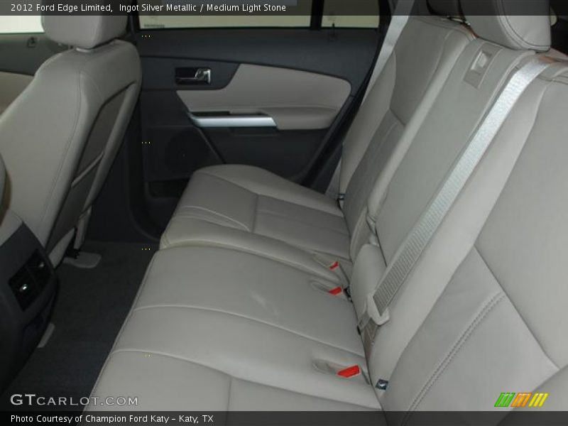 Ingot Silver Metallic / Medium Light Stone 2012 Ford Edge Limited