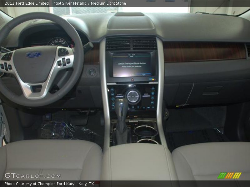 Ingot Silver Metallic / Medium Light Stone 2012 Ford Edge Limited