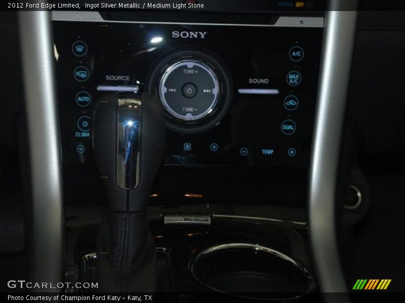 Ingot Silver Metallic / Medium Light Stone 2012 Ford Edge Limited