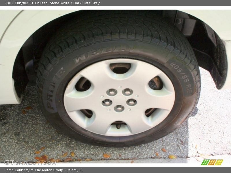 Stone White / Dark Slate Gray 2003 Chrysler PT Cruiser