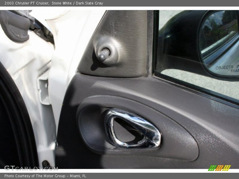 Stone White / Dark Slate Gray 2003 Chrysler PT Cruiser