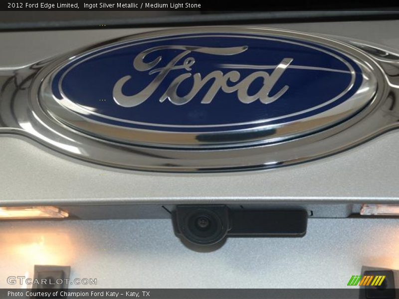 Ingot Silver Metallic / Medium Light Stone 2012 Ford Edge Limited