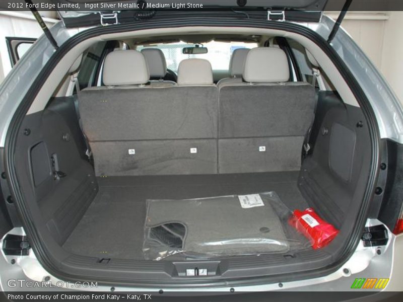 Ingot Silver Metallic / Medium Light Stone 2012 Ford Edge Limited