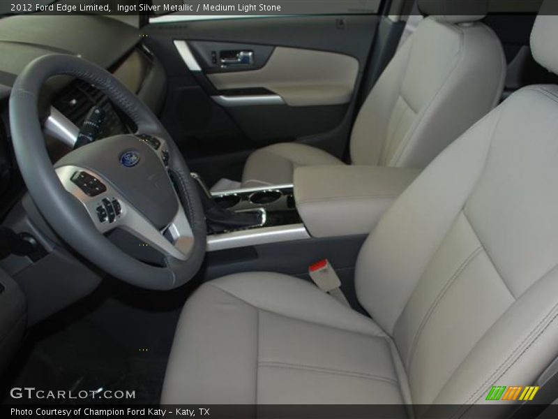 Ingot Silver Metallic / Medium Light Stone 2012 Ford Edge Limited