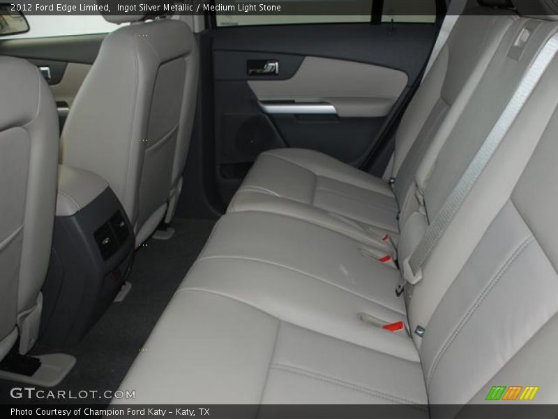 Ingot Silver Metallic / Medium Light Stone 2012 Ford Edge Limited