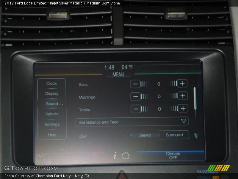 Ingot Silver Metallic / Medium Light Stone 2012 Ford Edge Limited