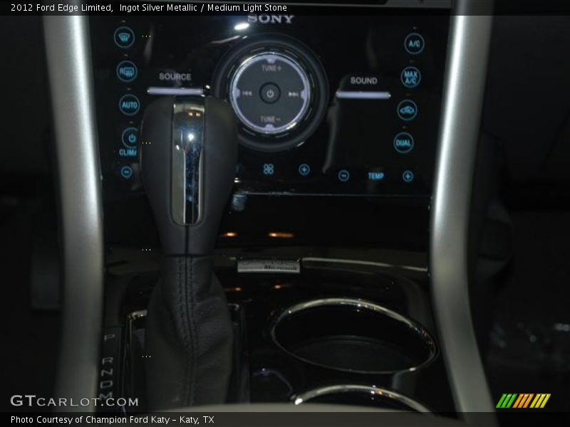 Ingot Silver Metallic / Medium Light Stone 2012 Ford Edge Limited