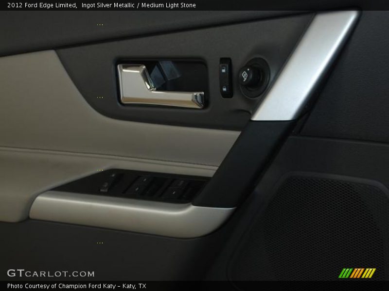 Ingot Silver Metallic / Medium Light Stone 2012 Ford Edge Limited