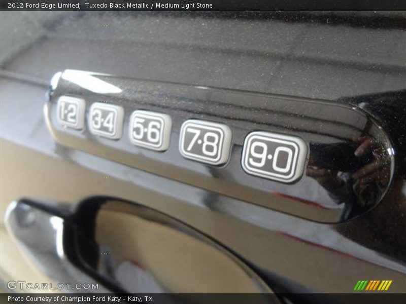 Tuxedo Black Metallic / Medium Light Stone 2012 Ford Edge Limited