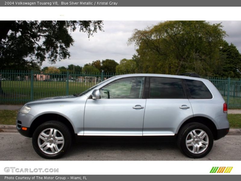 Blue Silver Metallic / Kristal Gray 2004 Volkswagen Touareg V8