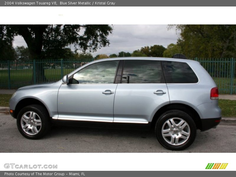 Blue Silver Metallic / Kristal Gray 2004 Volkswagen Touareg V8