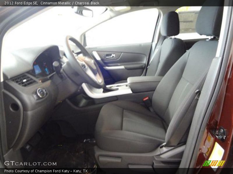 Cinnamon Metallic / Charcoal Black 2012 Ford Edge SE