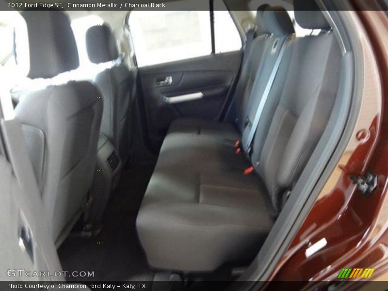 Cinnamon Metallic / Charcoal Black 2012 Ford Edge SE