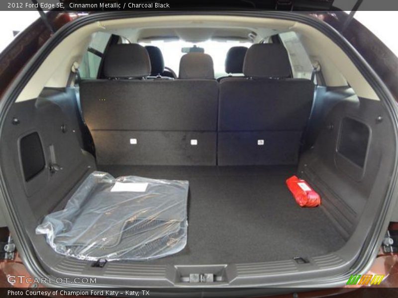Cinnamon Metallic / Charcoal Black 2012 Ford Edge SE