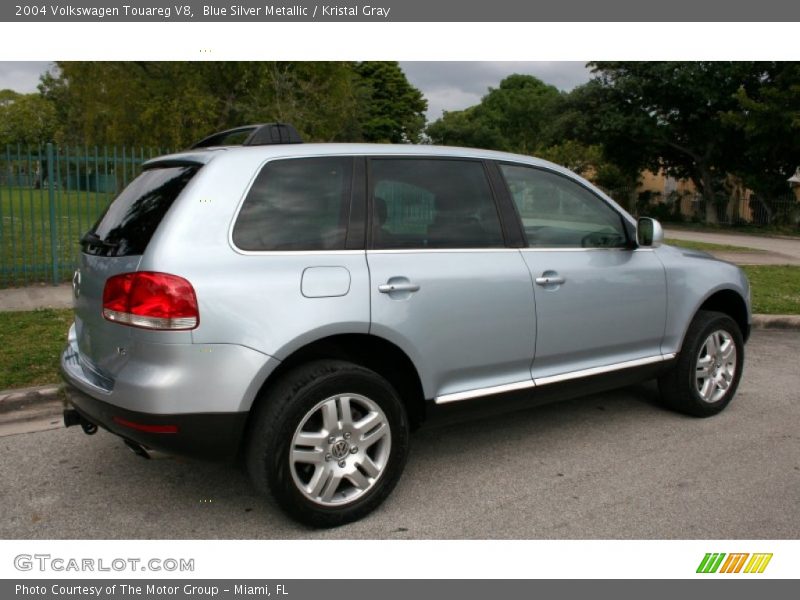 Blue Silver Metallic / Kristal Gray 2004 Volkswagen Touareg V8