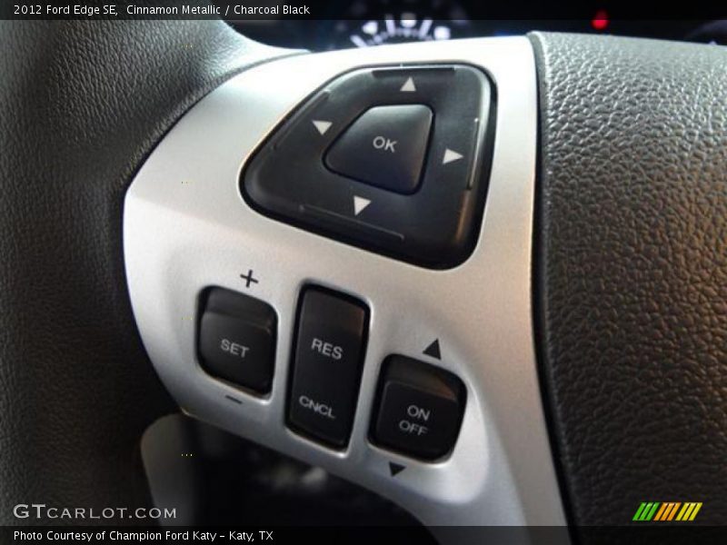 Cinnamon Metallic / Charcoal Black 2012 Ford Edge SE