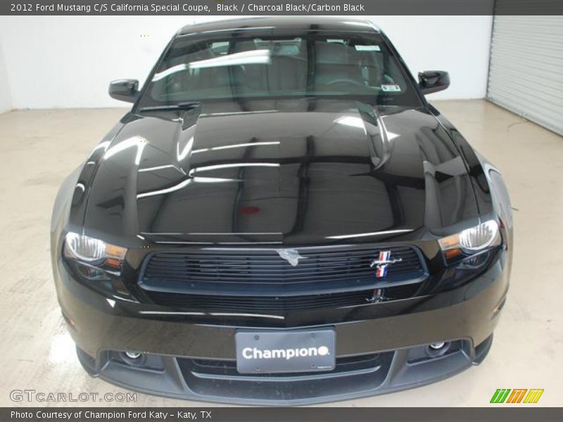 Black / Charcoal Black/Carbon Black 2012 Ford Mustang C/S California Special Coupe