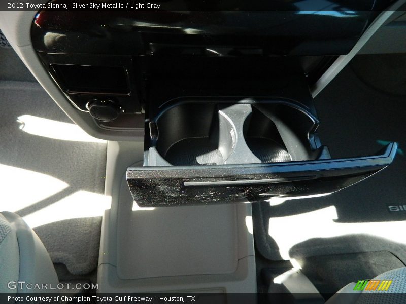Silver Sky Metallic / Light Gray 2012 Toyota Sienna