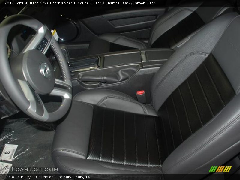  2012 Mustang C/S California Special Coupe Charcoal Black/Carbon Black Interior