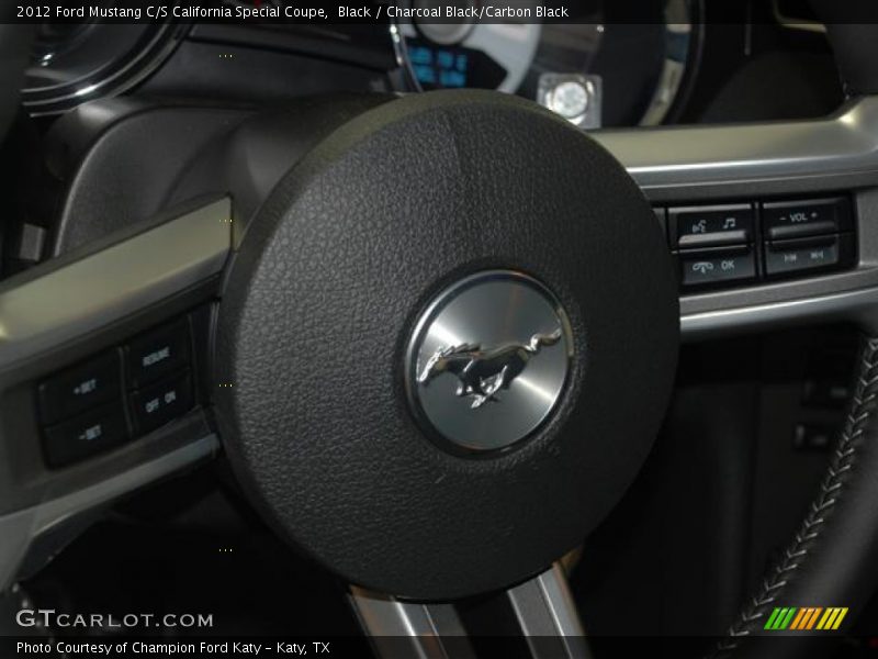 Black / Charcoal Black/Carbon Black 2012 Ford Mustang C/S California Special Coupe