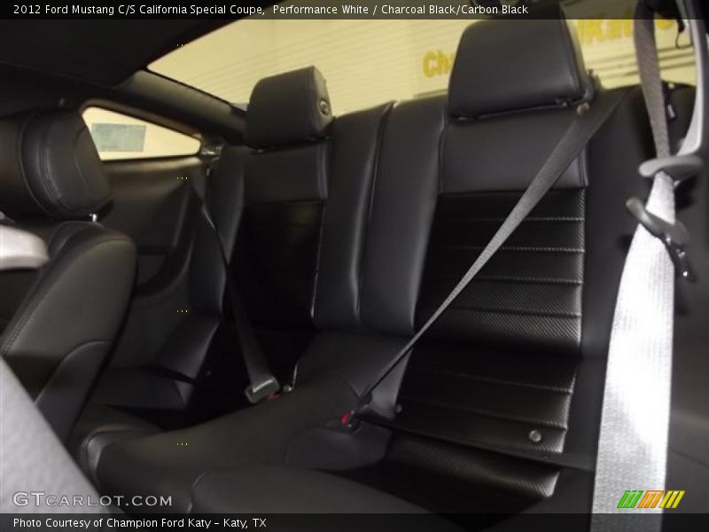 Performance White / Charcoal Black/Carbon Black 2012 Ford Mustang C/S California Special Coupe