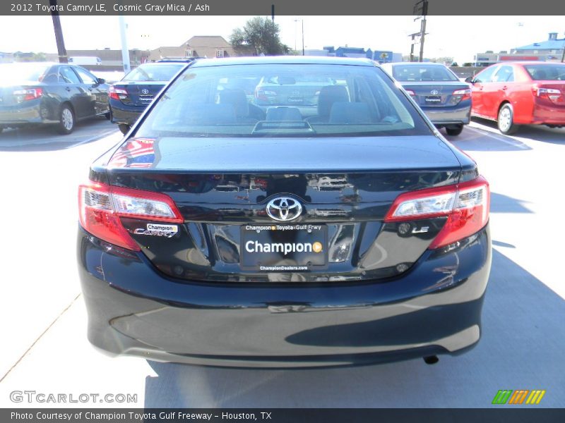 Cosmic Gray Mica / Ash 2012 Toyota Camry LE