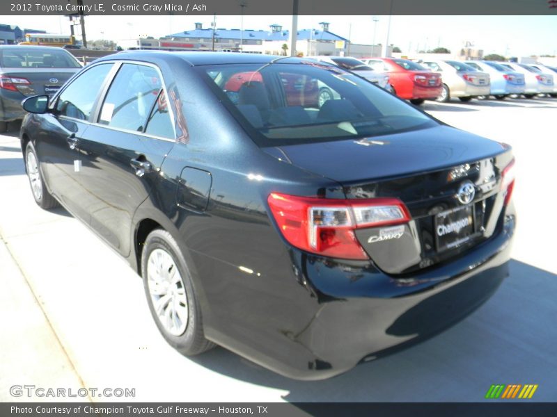 Cosmic Gray Mica / Ash 2012 Toyota Camry LE