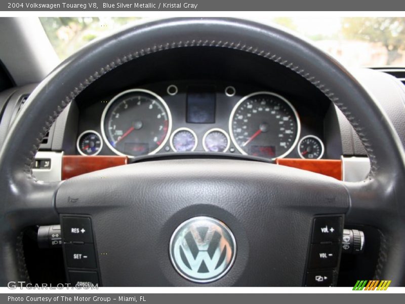 Blue Silver Metallic / Kristal Gray 2004 Volkswagen Touareg V8