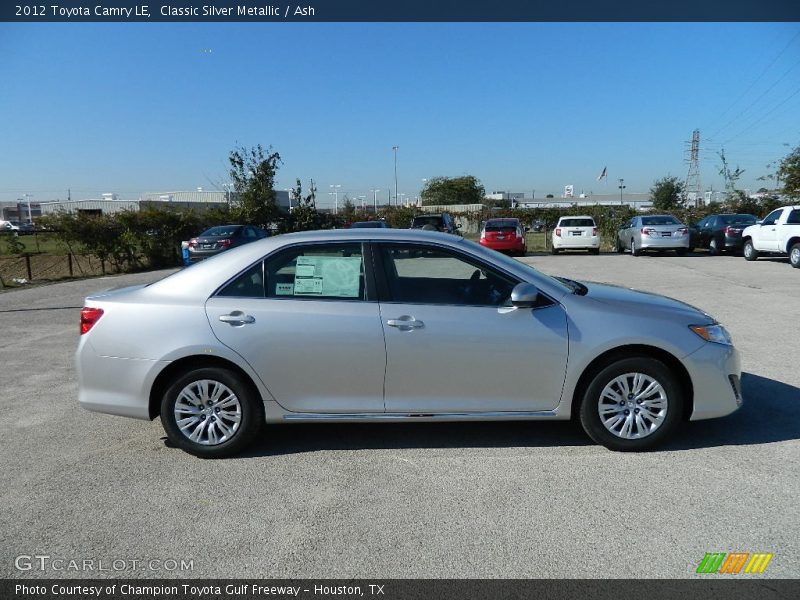 Classic Silver Metallic / Ash 2012 Toyota Camry LE