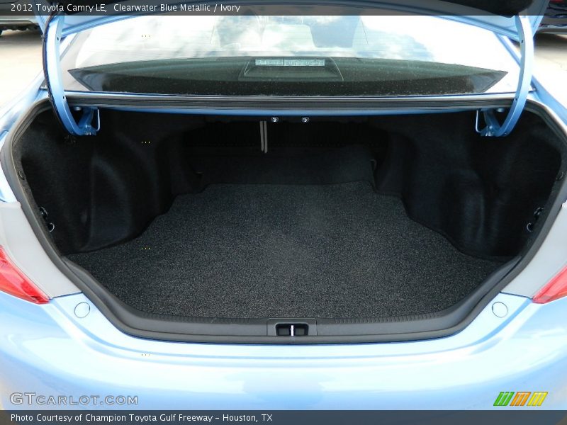 Clearwater Blue Metallic / Ivory 2012 Toyota Camry LE