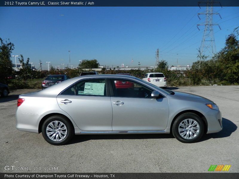 Classic Silver Metallic / Ash 2012 Toyota Camry LE