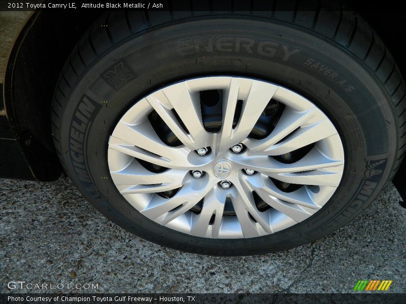 Attitude Black Metallic / Ash 2012 Toyota Camry LE