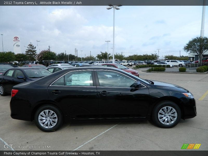 Attitude Black Metallic / Ash 2012 Toyota Camry L