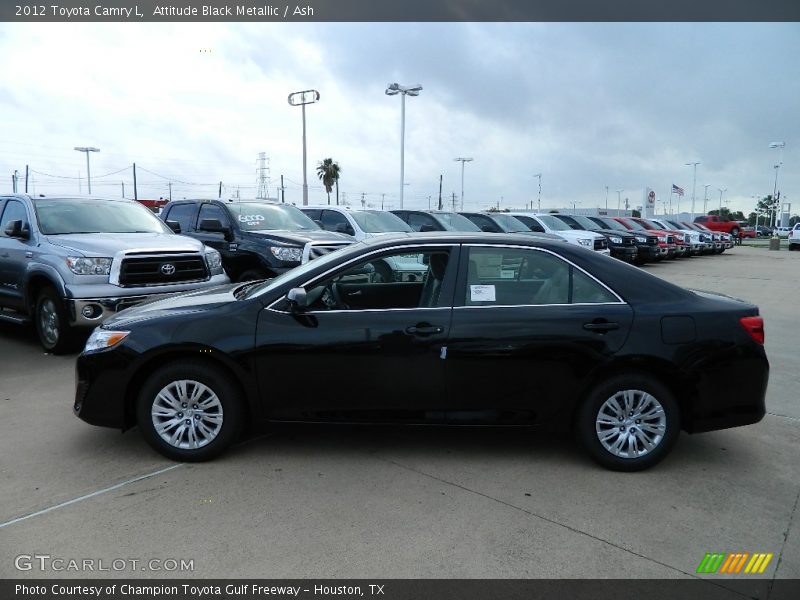 Attitude Black Metallic / Ash 2012 Toyota Camry L