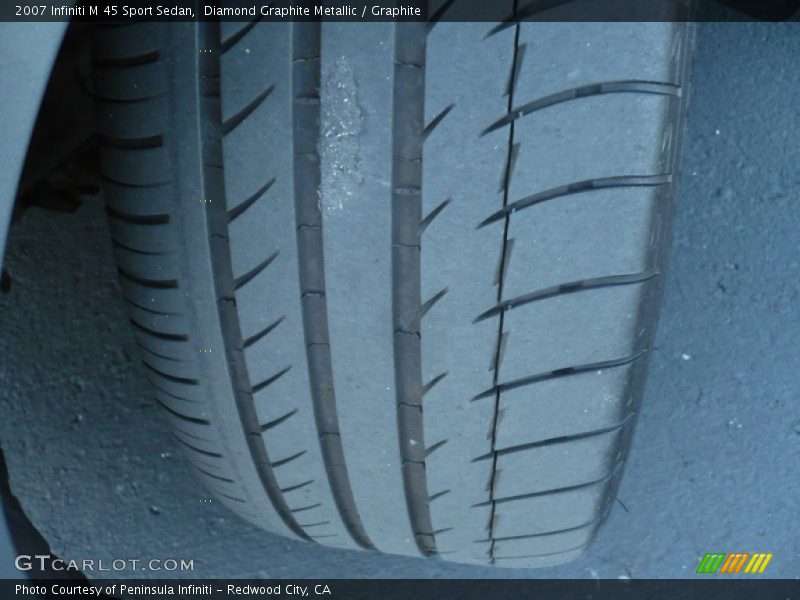 Diamond Graphite Metallic / Graphite 2007 Infiniti M 45 Sport Sedan